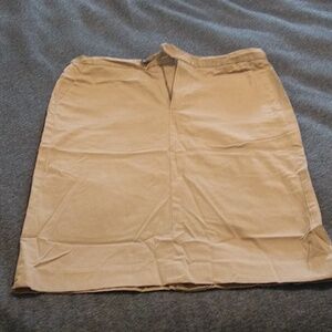 Tan skirt
